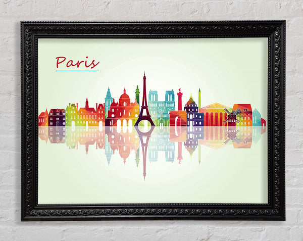 Eiffel Tower France 6 Framed Print