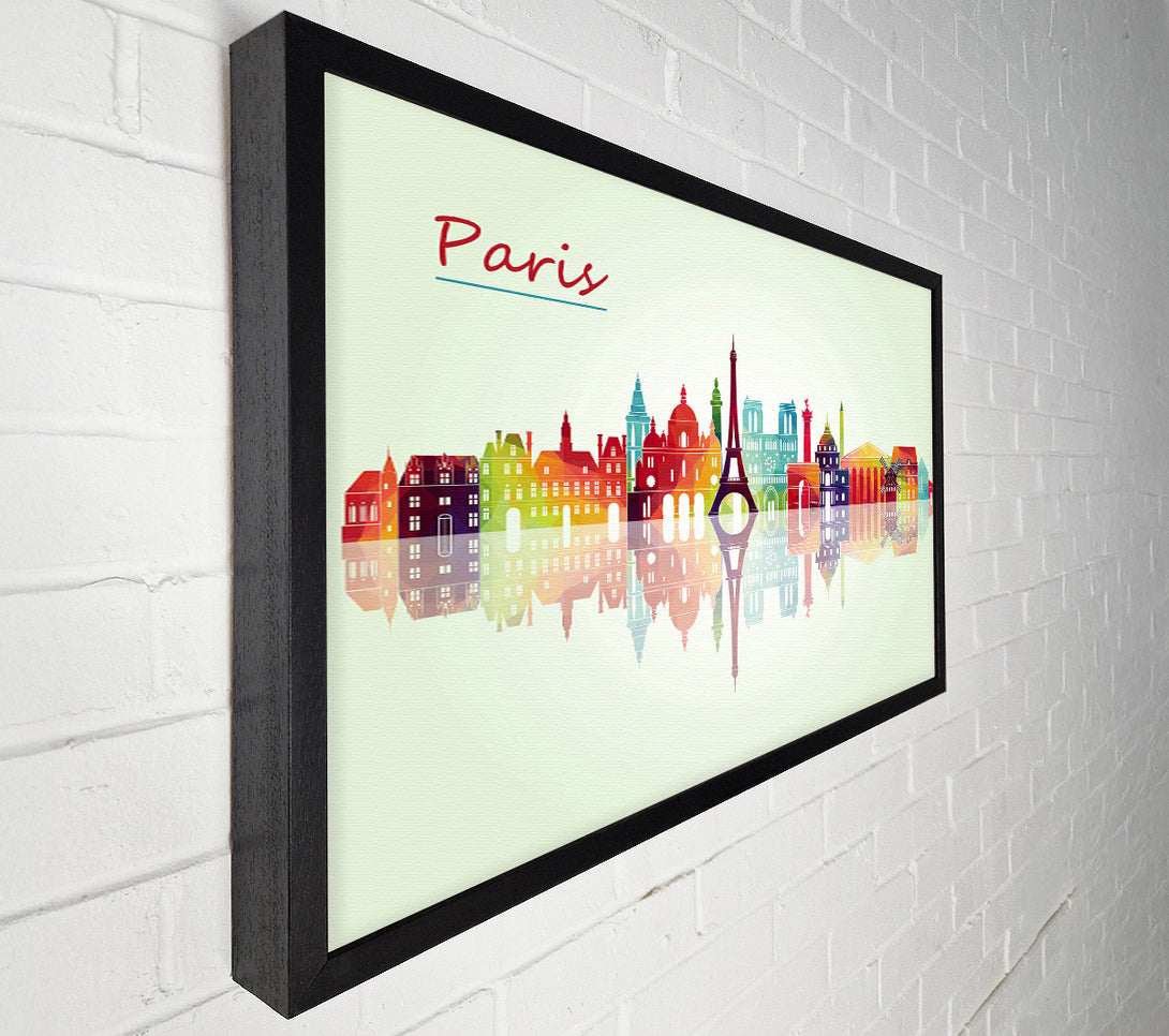  A Canvas Print of Eiffel Tower France 6 Canvas Print