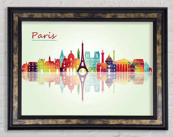 Eiffel Tower France 6 Framed Print