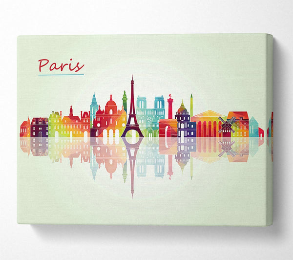  A Canvas Print of Eiffel Tower France 6 Canvas Print