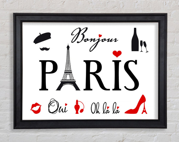 Eiffel Tower France 9 Framed Print