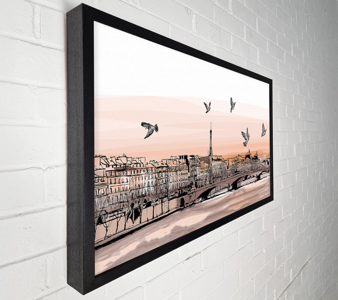  A Canvas Print of Eiffel Tower France 10 Canvas Art