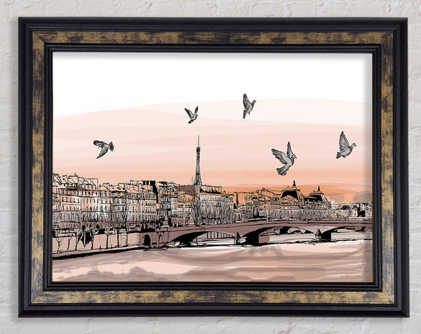 Eiffel Tower France 10 Framed Print