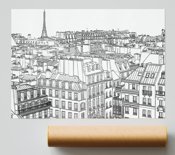 Eiffel Tower France 14 Poster