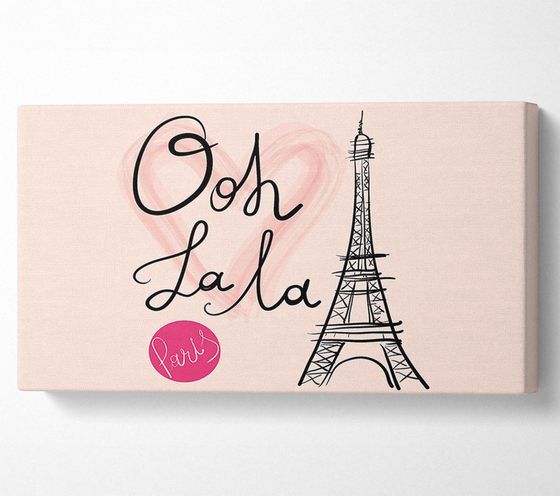  A Canvas Print of Eiffel Tower Chic 11 Canvas Art