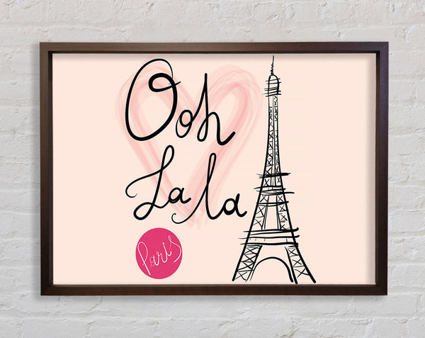 Eiffel Tower Chic 11 Framed Print