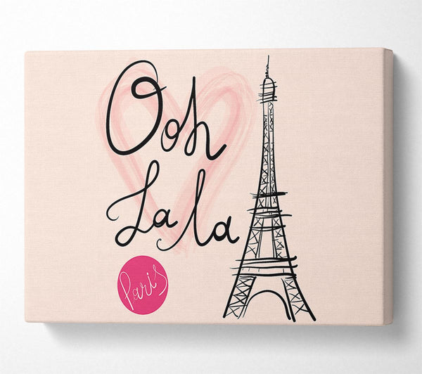  A Canvas Print of Eiffel Tower Chic 11 Canvas Art