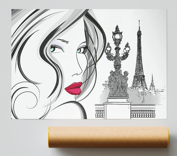 Eiffel Tower Chic 6 Poster