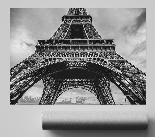 Eiffel Tower Close Up 2 Poster