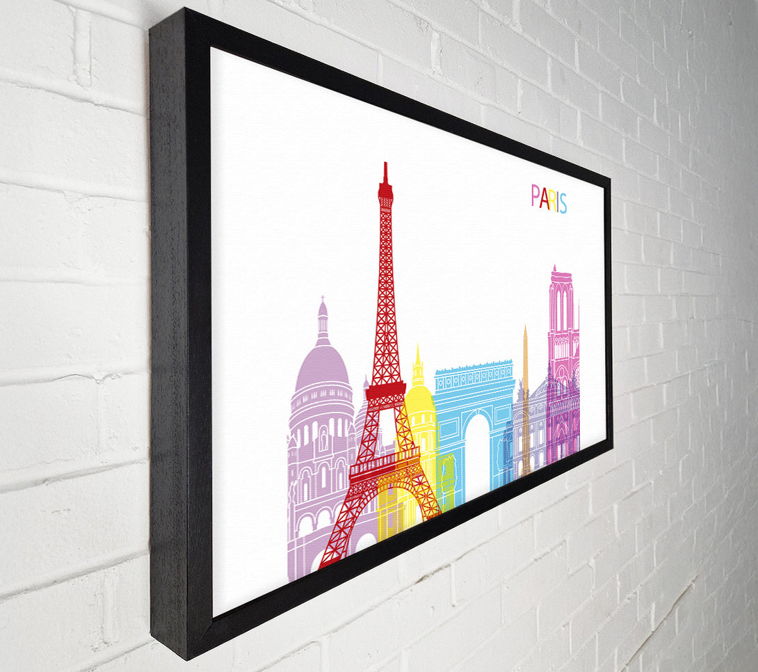  A Canvas Print of Eiffel Tower France 8 Canvas Print