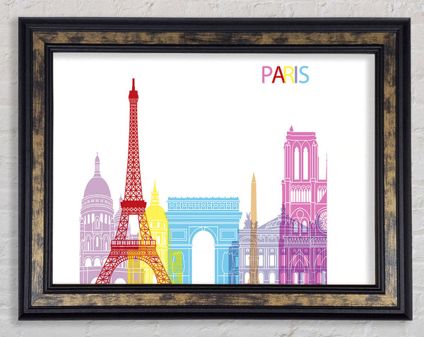 Eiffel Tower France 8 Framed Print