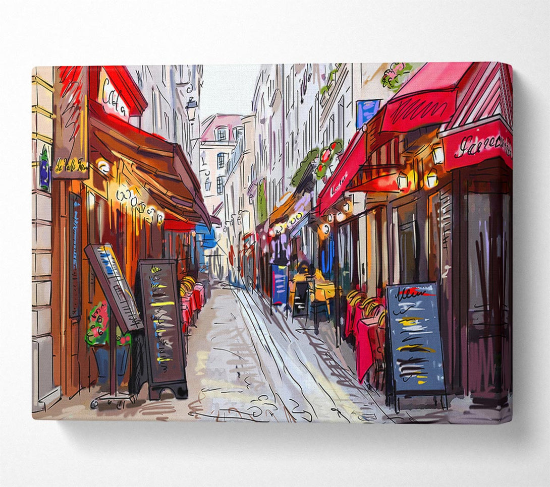  A Canvas Print of Things To Do In The City 9 Canvas Wall Art