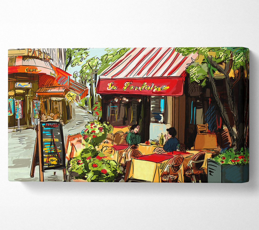  A Canvas Print of Things To Do In The City 8 Canvas Art