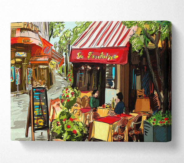  A Canvas Print of Things To Do In The City 8 Canvas Art