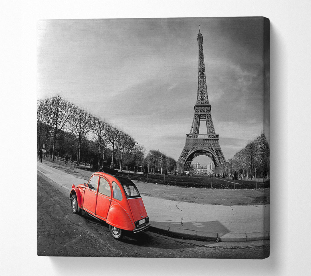 A Canvas Print of Eiffel Tower France 12 Canvas Wall Art