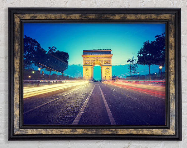 Arc De Triomphe 11 Framed Print