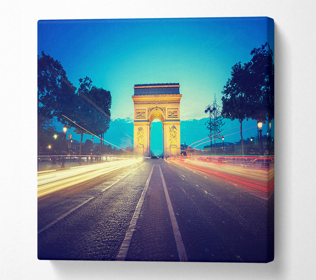  A Canvas Print of Arc De Triomphe 11 Canvas Wall Art
