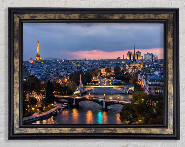 Eiffel Tower France 17 Framed Print