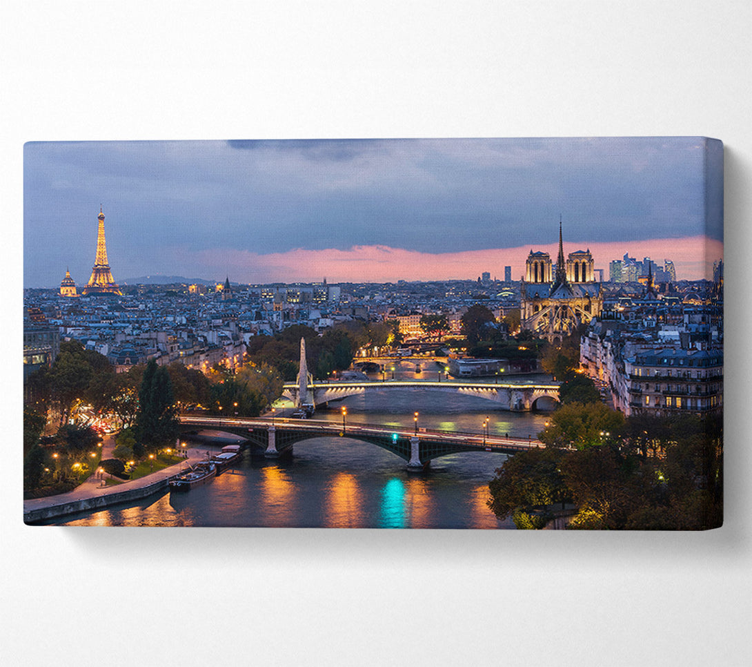  A Canvas Print of Eiffel Tower France 17 Canvas Wall Art