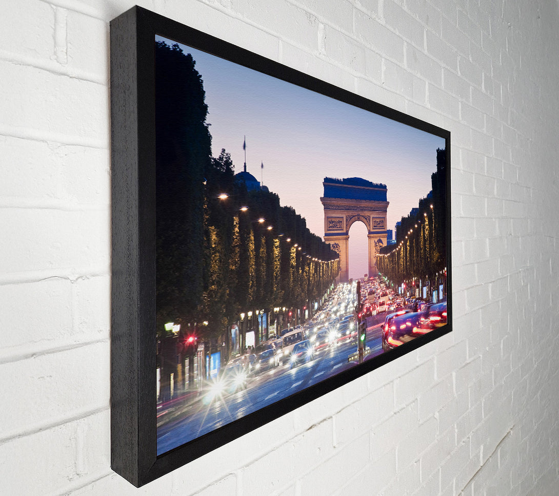  A Canvas Print of Arc De Triomphe 10 Canvas Wall Art