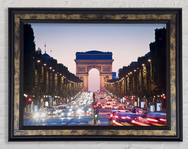 Arc De Triomphe 10 Framed Print