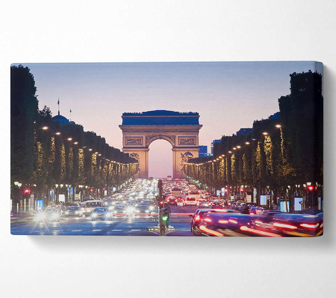  A Canvas Print of Arc De Triomphe 10 Canvas Wall Art