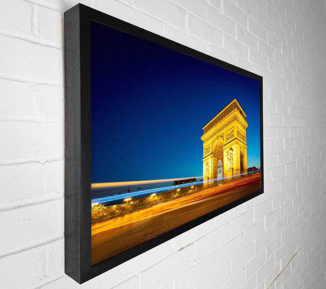  A Canvas Print of Arc De Triomphe 5 Canvas Print