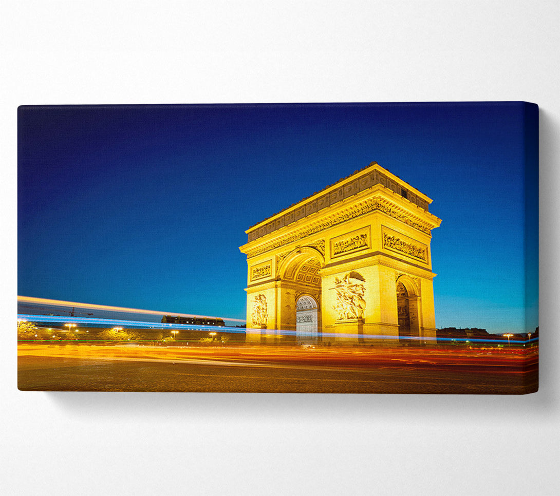  A Canvas Print of Arc De Triomphe 5 Canvas Print