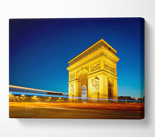  A Canvas Print of Arc De Triomphe 5 Canvas Print