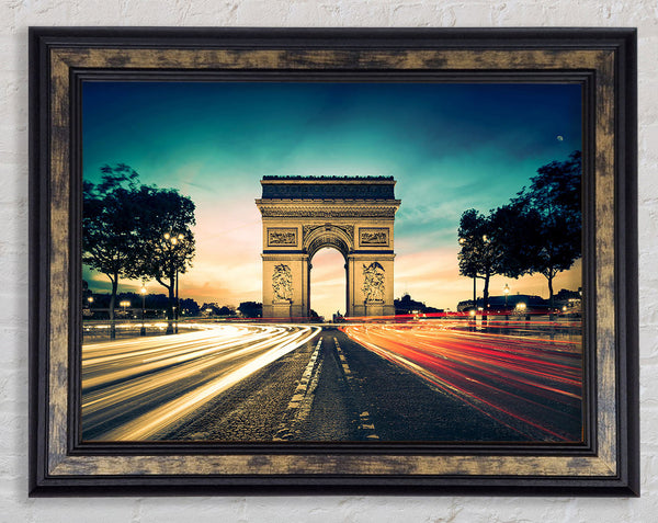Arc De Triomphe 9 Framed Print