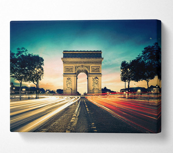  A Canvas Print of Arc De Triomphe 9 Canvas Art