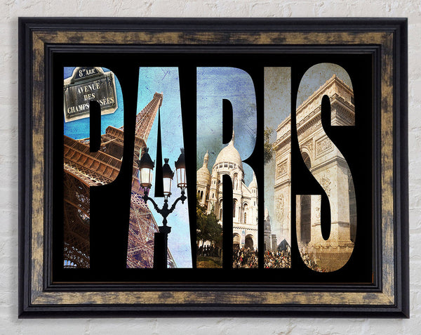 Eiffel Tower France 19 Framed Print