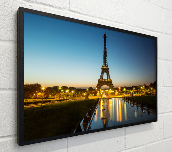 Eiffel Tower Night Lights 2