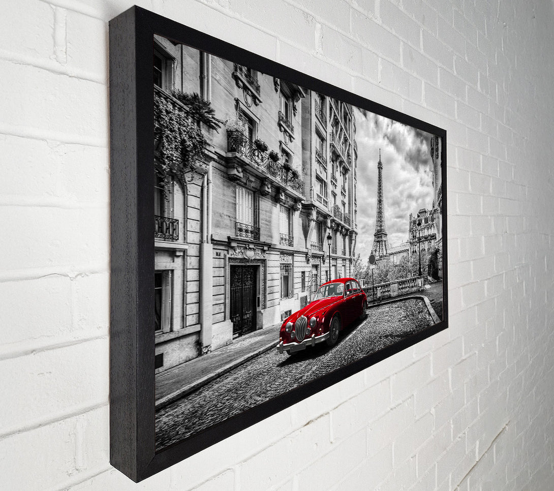  A Canvas Print of Eiffel Tower Streets 7 Canvas Art