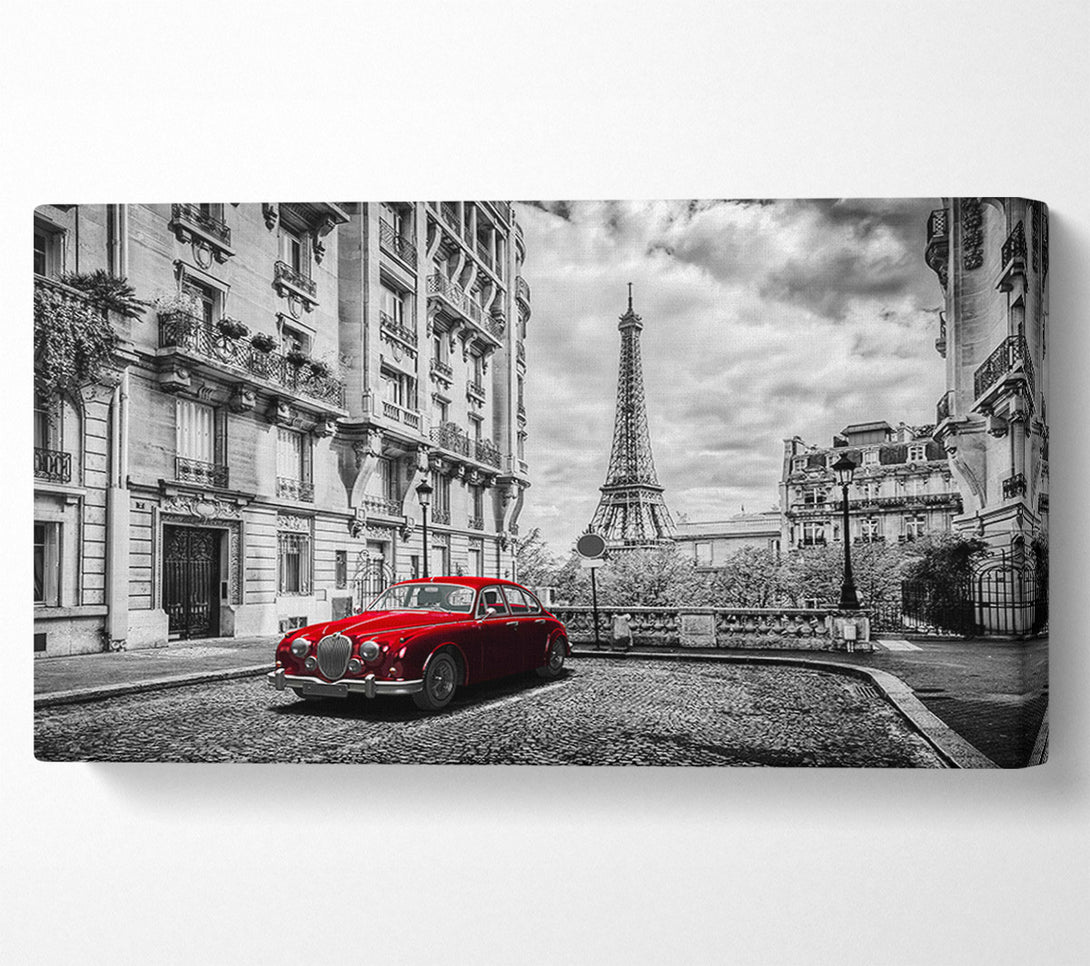  A Canvas Print of Eiffel Tower Streets 7 Canvas Art