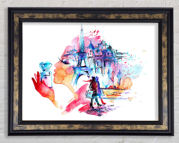 Eiffel Tower Chic 8 Framed Print