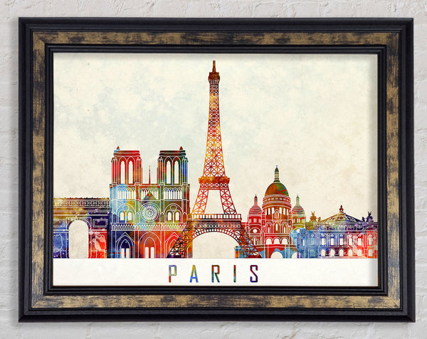 Eiffel Tower France 13 Framed Print
