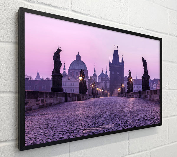 Charles Bridge At Dusk