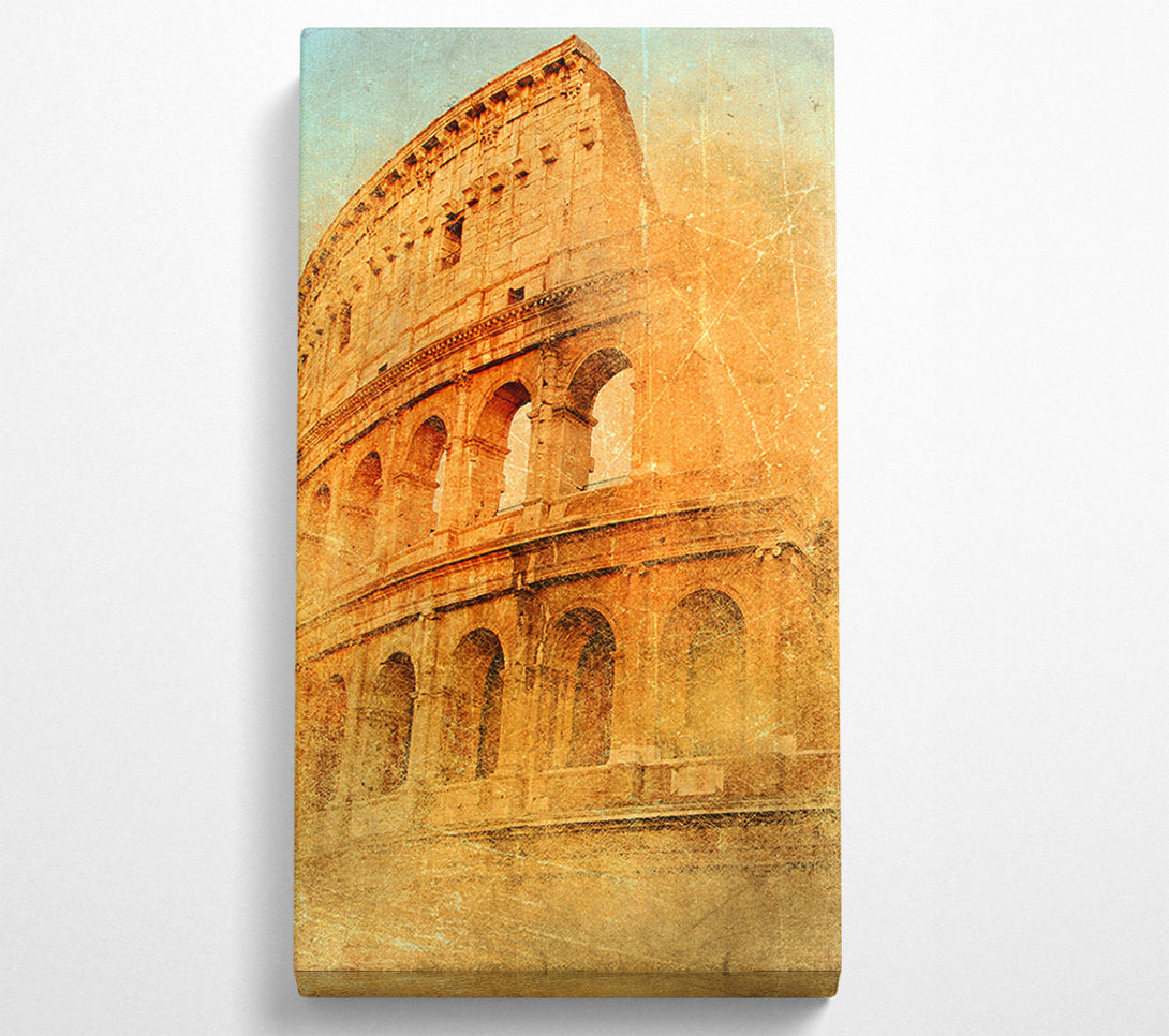  A Canvas Print of Ancient Colosseum Canvas Print