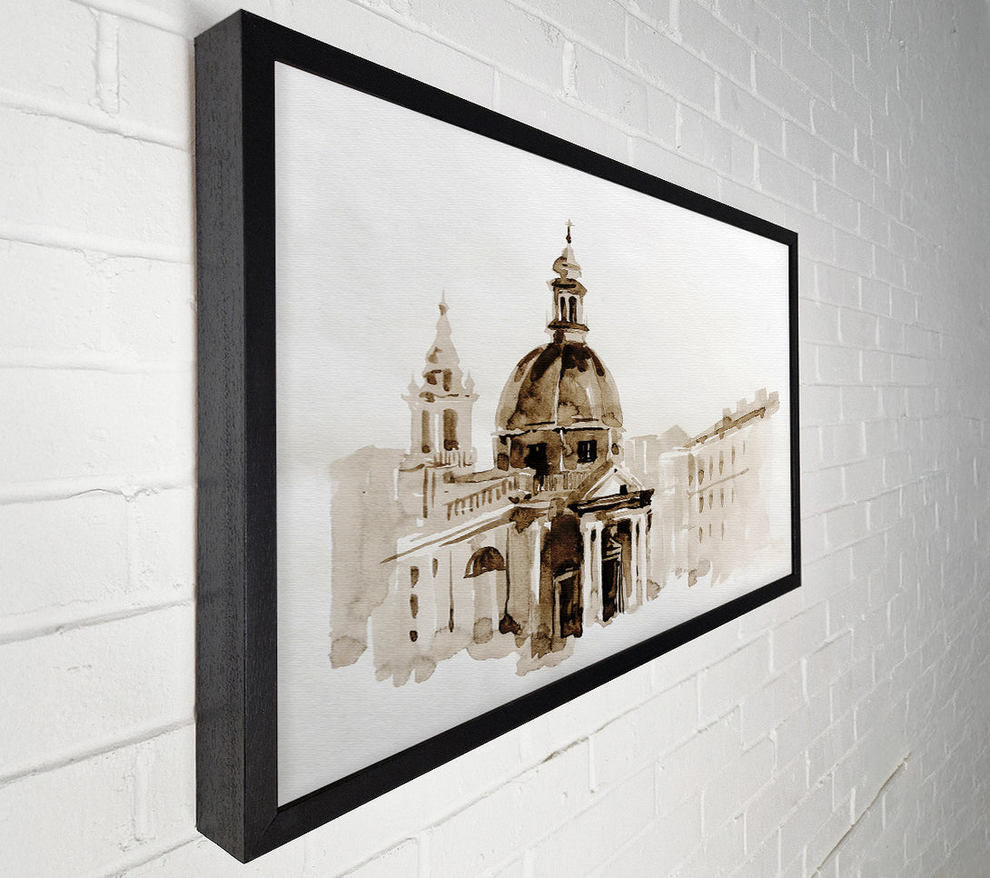  A Canvas Print of Pantheon Canvas Art