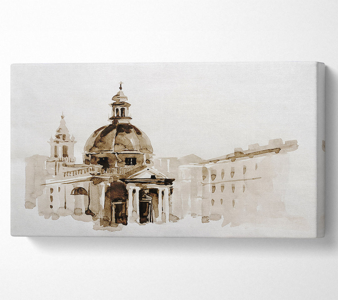  A Canvas Print of Pantheon Canvas Art