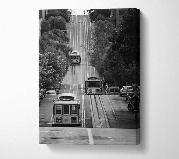  A Canvas Print of Cable Car 2 Canvas Art