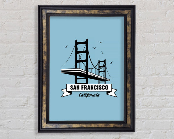 Golden Gate Bridge 1 Framed Print
