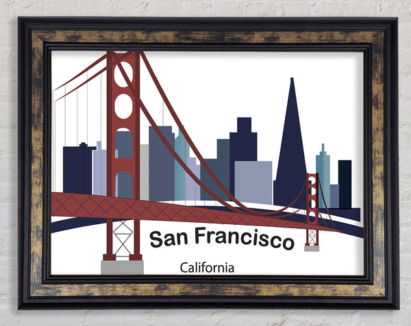 Golden Gate Bridge 5 Framed Print