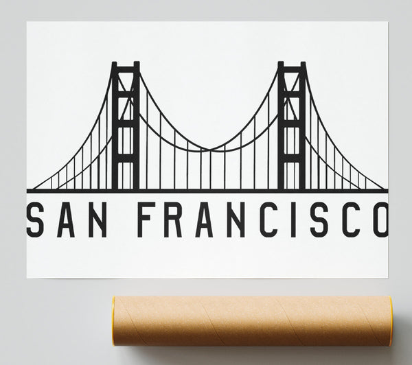 Golden Gate Bridge 4 Giclee Print