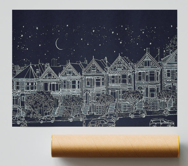 Streets Of California 1 Print