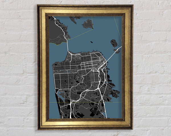 Karte der Stadt 6