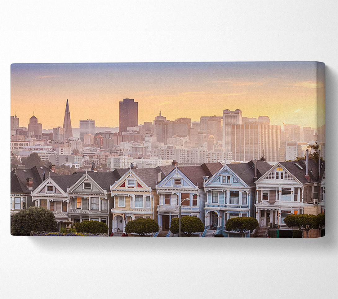  A Canvas Print of Streets Of California 2 Canvas Print