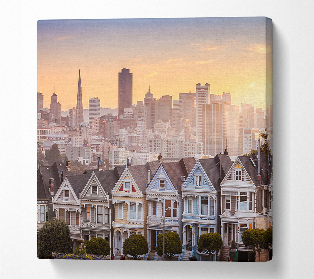  A Canvas Print of Streets Of California 2 Canvas Print