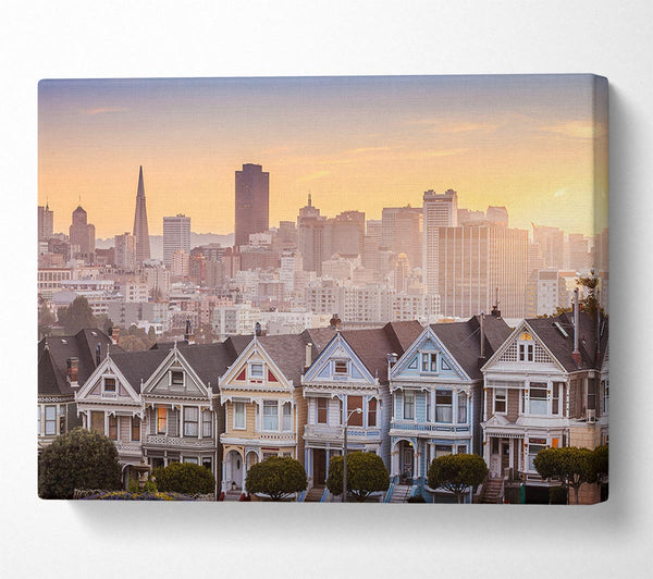  A Canvas Print of Streets Of California 2 Canvas Print